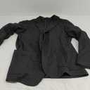 Paul Jones Mens Jacket Sport Coat Black Textured Two Button Career Casual, Size XL