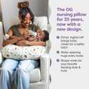 Boppy Nursing Pillow, Bare Naked - Larger, More Supportive Pillow for Breastfeeding and Bottle Feeding with Higher Lift; Baby Safety Alliance Verified
