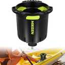 Kayak Cup Holder with Rubber Tab, Multi-Functional Cup Holder for Kayak Water Bottle Holder, Drinks Holder, Fishing Tool, Lures Storage, Kayak Track Mount Install