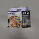 EPSON 212 Claria Ink Standard Capacity Black & Color Cartridge Combo Pack (T212120-BCS) Works with WorkForce WF-2830, 2850 and Expression XP-4100, 4105