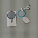 Vlog Selfie Monitor Screen iPhone, 4K 60fps Recording, Wireless Screen Mirroring with Remote Control, Magnetic Fixation, 180 Rotation, 3 Levels of Brightness, Compatible with iPhone & Android