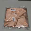 Just Shimmer 2 pcs Rose Gold Tablecloth Plastic -Stunning Metallic Matte Finish, 40" x 108" Bachelorette Table Cloth, Perfect for Wedding Birthday Party Anniversary Event Bridal Shower Decorations