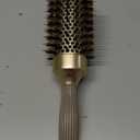 BANGMENG Round Brush Blow Out with Boar Bristles, Nano Thermal Ceramic Ionic Round Hair Brush for Women Blow Drying, Enhance Texture for Styling (1.75 Inch Barrel, 2.9 Inch with Bristle)