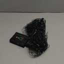 AWQ 200 LED 9.8ft x 6.6ft String Lights Net Mesh Lights Christmas Net Lights 8 Modes for Christmas Wedding Party Home Garden Lawn Bushes Bedroom Indoor Outdoor Decor (9.8ft x 6.6ft, Warm White)