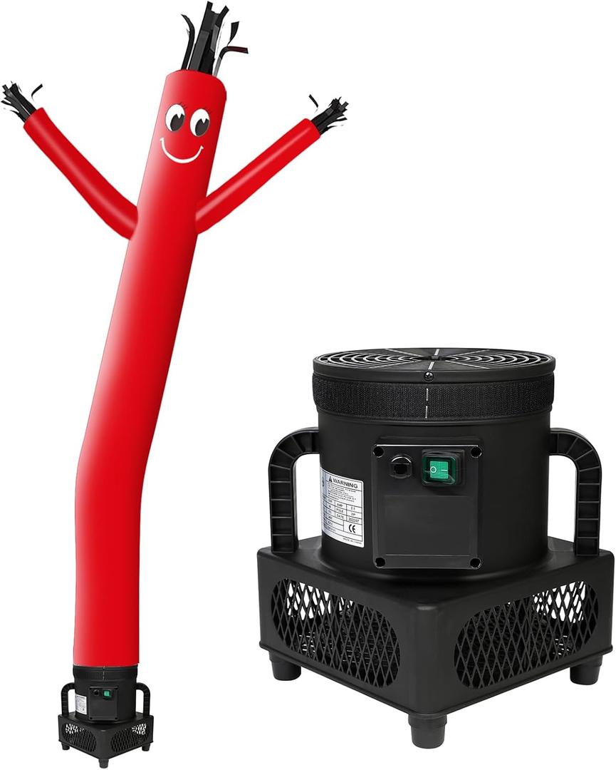 MOUNTO 6FT Fly Puppet Dancer with 1/3hp Blower Complete Set (RED)