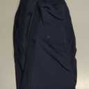 PULI Women Workout Sweatpants Cotton Jogger Ribber Splicing Lounge Sweat Pants with Zipper Pocket Size M