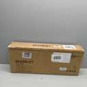 HOOBRO Floating Shelves for Wall, Wall Mounted Shelf Set of 2, 23.6" Hanging Shelf with Invisible Brackets, for Wall in Bathroom, Bedroom, Toilet, Kitchen, Living Room, Office, Rustic Brown BF60BJ01