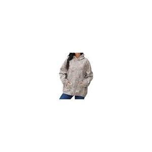 Dsewpaur Camo Hoodie For Women Oversized Long Sleeve Drop Shoulder Fleece Hooded Sweatshirt Pullover With Pocket Outfits Small