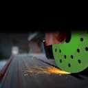 5pcs Glass Cutting Discs & 5pcs Gaskets, Manganese Steel Ceramic Diamond Cutting Blade for 4 Inch Angle Grinder Rock Grinding Disc for Glass Ceramic Jade Crystal Tile (Green)