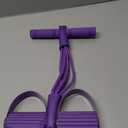 21 Fitness Resistance Bands-6 Tube Pedal Ankle Puller, 2025 Upgraded Multifunction Tension Rope, Home Gym Equipment for Full Body Strength for Abdomen/Waist/Arm/Leg Training and Stretching