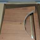 RayLove One Step Stool for Adults Seniors with Non-Slip Rubber Stepping Feet, Heavy Duty Platform Step Stools for Bathroom, Bedroom, Kitchen & Bedside Support 12 Inch Rustic Brown