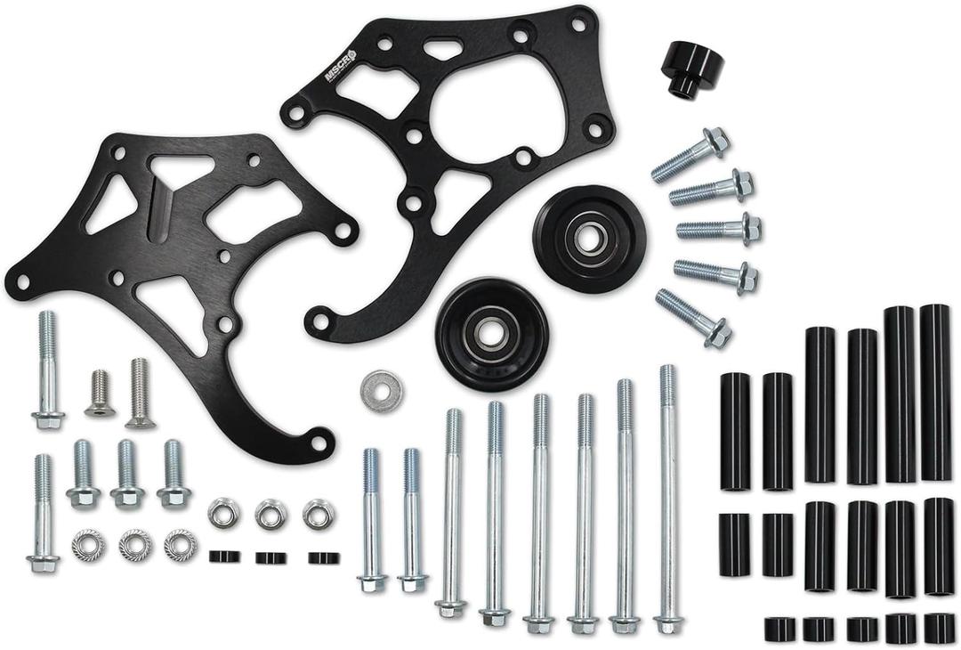 LS Air Conditioner Compressor Bracket Kit for Sanden 508 LSX AC LS1 LM7 LR4 LQ4 L59 LQ9 LM4 L33 L92 L76 LY2 LY5 LY6 LC9 LH8 LMG L98 L99 L96 LC8