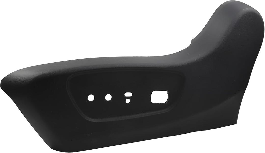 Front Left Seat Trim Panel Compatible with 2014-2020 Nissan Rogue Driver Side Outer Finish Panel 87380-4BB3A Black