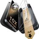 ESR Accessory Glass by Corning 3 Pack 9H+ Glass for iPhone 17/iPhone 16 Pro Screen Protector, with AR Anti-Reflective Technology, Military Grade Shatterproof & Durable with UltraFit Tray