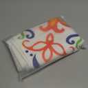 Pyonic Outdoor Waterproof Throw Pillow Covers for Patio Furniture Decorative Boho Pillow Covers 18x18 Floral Printed for Patio Tent Couch Garden Set of 4,Orange