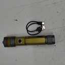 Swiss Tech Tglich Flashlight, 5000 Lumen, LED, Rechargeable, IP67 Waterproof, Magnet Tailcap