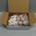 Foam Balloon Ball Cake Decorations, 20 Pieces, Wedding Birthday Cake Toppers, Mini Ball Stickers (Q5-8)