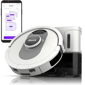 Shark AI Ultra Voice Control Robot Vacuum with Matrix Clean Navigation, Home Mapping, 60-Day Capacity, XL Self-Empty Base for Homes with Pets, Carpet & Hard Floors (60-Day Capacity)