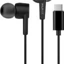 PALOVUE USB Type C Headphones in Ear Earphones Earbuds with Mic and Volume Control Compatible for Google Pixel Samsung Oneplus Huawei Sony MacBook SoundFlow