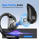 Translation Earbuds, 3-in-1 AI Language Translator Earbuds with Premium Sound, Long Battery Life, Translating Earbud with Charging Case for Business, Learning, and Travel, Modern Black