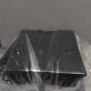 Stero Fabric Storage Cubes, 8 Pack Foldable Storage Bins with Handle, 11 InchBox for Shelves, Closet, Organizer, Rustic Brown and Black