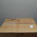 Merax Bathroom Vanity with Sink 18.6 Inch, Cabinet with Storage Shelf & Toilet Paper Holder (Black)