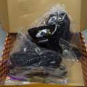 MammyGol Inline Skates for Boys and Girls Youth, 4 Size Adjustable Roller Skates with PU Flashing Whees, Aggressive Inline Skates High Performance for Kids Age 8-12 Silver, Size 4-7