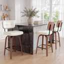 Bar Stools Counter Height Swivel Set of 2