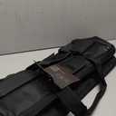 DULCE DOM Double Rifle Case, 38 42 44 inch Soft Gun Tactical Bag for Shooting Range, Movable Divider for 1 or 2 Gears, Multiple Magazine Pouches & Accessory Bags (Black)