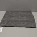 GAWAMAY Lumbar Pillow Decorative Rectangle Throw Pillow Covers 12"x20" Inch Set of 2, Super Soft Chenille Pillowcase for Living Room Bedroom Sofa Couch Cushion Cover Dark Grey 30x50cm (ONLY Covers)