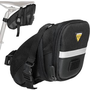 Topeak TC2261B Aero Wedge Pack with Strap Mount, Medium, black