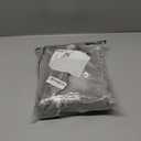 Women's High Waisted Ripped Jeans Loose Fit Distressed Y2K Straight Wide Leg Baggy Denim Pants, Size 16, Grey 