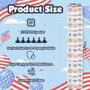 2 x 250th Anniversary Decorations - 250th Anniversary Patriotic Table Runner for 17762026 4th of July Accessories Table Decor Party Supplies for Home Indoor Outdoor