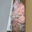 Milidool Lifelike Black Reborn Baby Dolls Girl - Realistic 18 Inch African American Newborn Girl Lifelike Silicone Baby Dolls That Look Real Gift for Ages 3+ (Zuri)