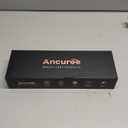 Ancuree Newly Upgrade Ionic Hair Straightener BrushHot Comb Flat Iron for FrizzFree Hair Styling,Straightening Brush with Negative Ions,OneStep Hair Straightener,16 Temp,LCD Display (Black)