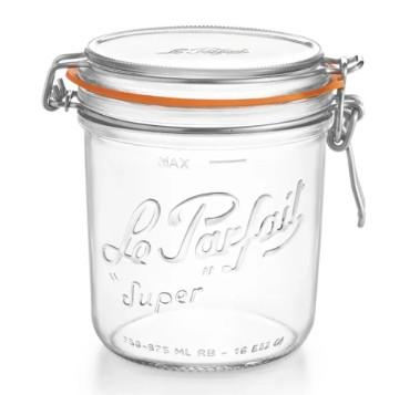 Le Parfait TERRINE Jar with Seal 750-875 ml