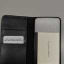 SHIELDON Case for Galaxy S25 6.2" 2025, Genuine Leather Folio Wallet Case RFID Blocking Card Holder Folio Magnetic Stand Shockproof Protective Cover Compatible with Galaxy S25 - Retro Black