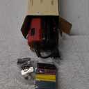 Mini Heat Gun 350W, 2-Temp Settings 392F & 662F,Fast Heat Hot Air Gun Tool with 2 Reflector Nozzle and and 6.56Ft Long Cable for Crafting, Vinyl Wrap and Shrink Tubing (Red-dual Temp.)