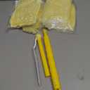 Heavy Duty Duster Refill Kit for Swiffer Duster with 3 ft Extension Pole & 20 Count Refills, 4X Microfibers Multisurface Dusters for Cleaning Home, Celling Fan, Blinds, Vent & Shelves (Yellow)