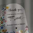 Acrylic Wedding Signs Please Take a Treat Sign for Reception, 6x8" Floral Themed Arch Acrylic Dessert Table Decor, Love Is In Bloom & Baby In Bloom Decorations for Baby Shower Bridal Shower Engagement