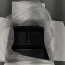 50 Pack (100-Piece) 32 oz Meal Prep Containers Reusable with Lids 3-Compartment, To Go Take Out Plastic Food Storage Containers, Sturdy Leakproof Food Safe, Microwave Freezer Dishwasher Safe, Black