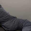 ALLOPERA Pregnancy Pillow, Full Body 57 Inch Maternity Pillow with Removable Washable Cover - Sleep Support for Legs, Back, Neck, Shoulder, HIPS, Belly for Pregnent Women, Black Grey Velvet Cover