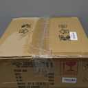 3-Light Semi Flush Mount Ceiling Light Fixture, Vintage Crystal Glass with Black Metal Frame, Modern Close-to-Ceiling Lighting for Bedroom Kitchen Living Room Hallway, E26 Base (Bulbs Not Included) (11.8 inch)