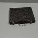 Wowwoody 1.88inch Mahogany Chines Chess Gift Box Set Xiangqi  Chines Traditional Xiangqi Classic Educational Strategy Board Games 2 Players Travel Game Set with Wooden Box and Leather Chessboard