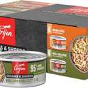ORIJEN Chunks & Shreds Wet Cat Food Variety Pack Original Duck & Liver | Omega-3 Fatty Acids, Skin & Coat, Eye Health, No Added Grains, Multiple Flavors (EXP 08/08/27)