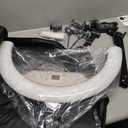 18 inch Ring Light with Stand,Foldable Large Ring Light for ipad iPhone,LCD Display/4 Clips/2 USB Ports,2700-6500K with Tripod for Tattoo Lash Barber Makeup Photography Lighting