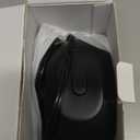 Space Heater, Portable Electric 500W PTC Ceramic Heaters for Indoor Use, Efficient Fast Heating, Tip-Over & Overheat Protection, Quiet Small Mini Desk Heater for Bathroom Home Office Bedroom (Black)