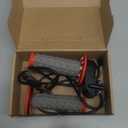 Full Twist Throttle Fits for Ridstar Q20, True Plug and Play Taper Handles Ebike Throttle 12V-72V Wide Voltage with Key Lock, Fits E-Bike & E-Scooter (Red)