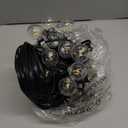 Brightown Outdoor String Lights - Connectable Commercial LED Patio String Lights with G40 Globe Plastic Bulbs, All Weatherproof Hanging Lights for Outside Backyard Porch (80 FT - 40 LED Bulbs) (Black)