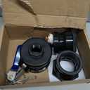 IBC Tote Adapter, 2" Cam Lock for 275-330 Gallon IBC Tote Tank with 2packs Groove Fittings, IBC Tote to Garden Hose Adapter with Brass Hose Faucet (3/4" Male NPT Inlet 3/4" Male GHT Threaded)